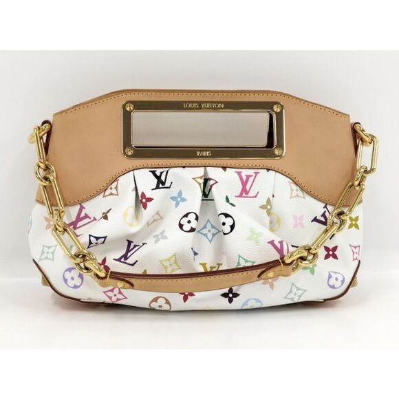 Louis Vuitton Judy MM Shoulder Bag Monogram Multicolor - Picture 2 of 9